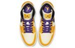 Air Jordan 1 Mid ‘Lakers Gold’