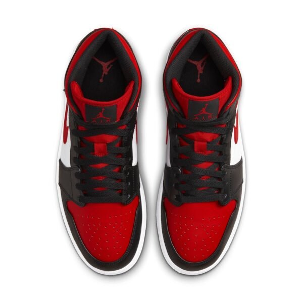 Air Jordan 1 Mid ‘Bred Toe’