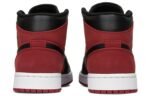 Air Jordan 1 Mid ‘Reverse Banned Gym Red Black’