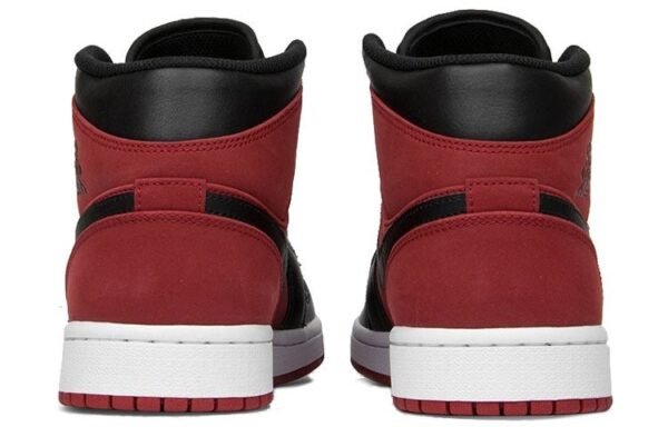 Air Jordan 1 Mid ‘Reverse Banned Gym Red Black’