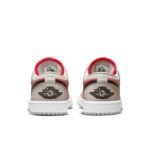 Air Jordan 1 Low ‘Light Iron Ore Siren Red’