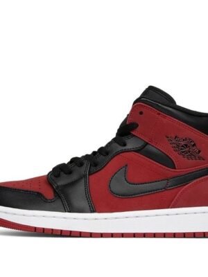 Air Jordan 1 Mid ‘Reverse Banned Gym Red Black’
